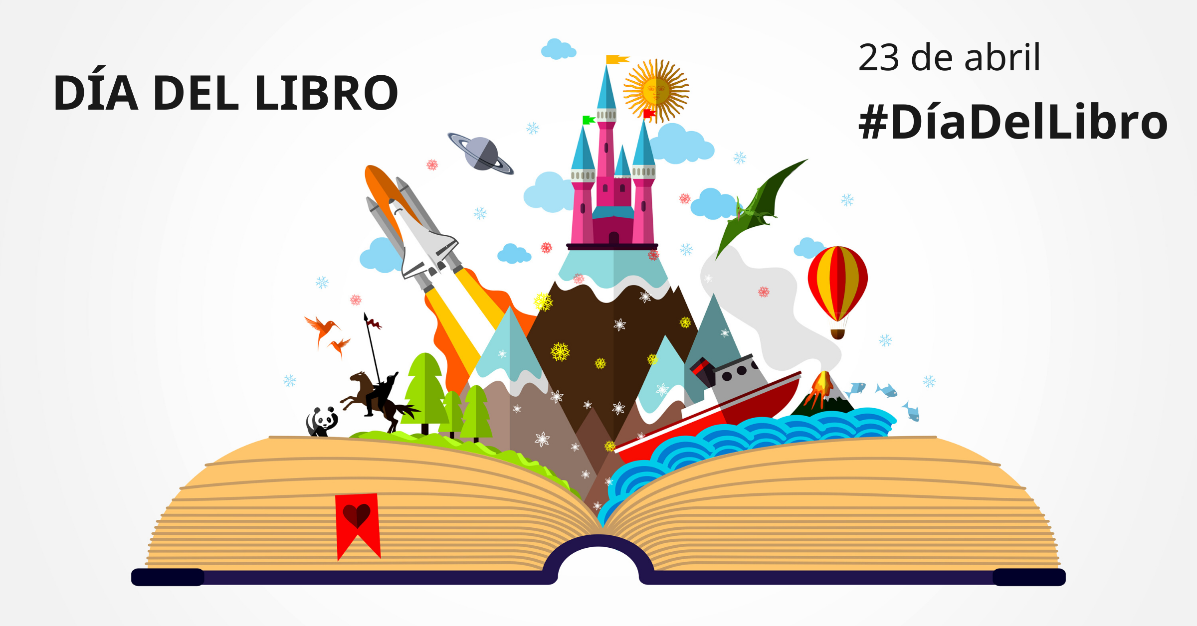 23 de abril, Día del libro en el mundo y Sant Jordi