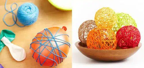 Manualidades Con Lana Para Niños Y En Decoración